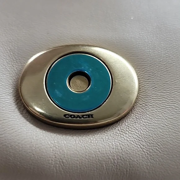 Coach Pillow Tabby Shoulder Crossbody Bag In Soft Cream - Picture 8 of 13